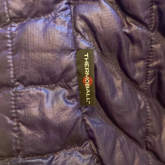 North Face ThermoBall Sz XS Purple/Teal - Picture 8 of 8